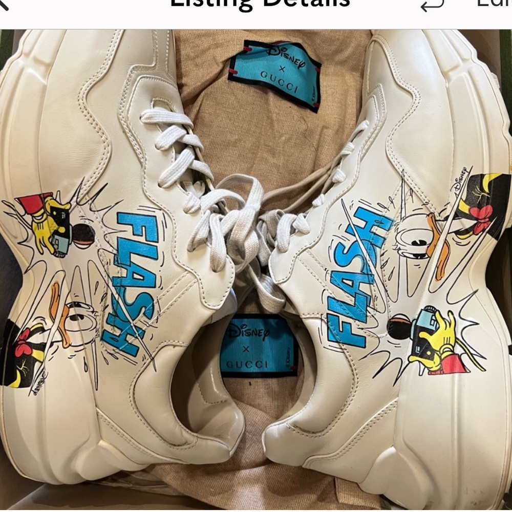 Gucci Disney Flash size 8